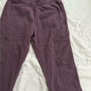 Nike Men's Purple Fleece Joggers